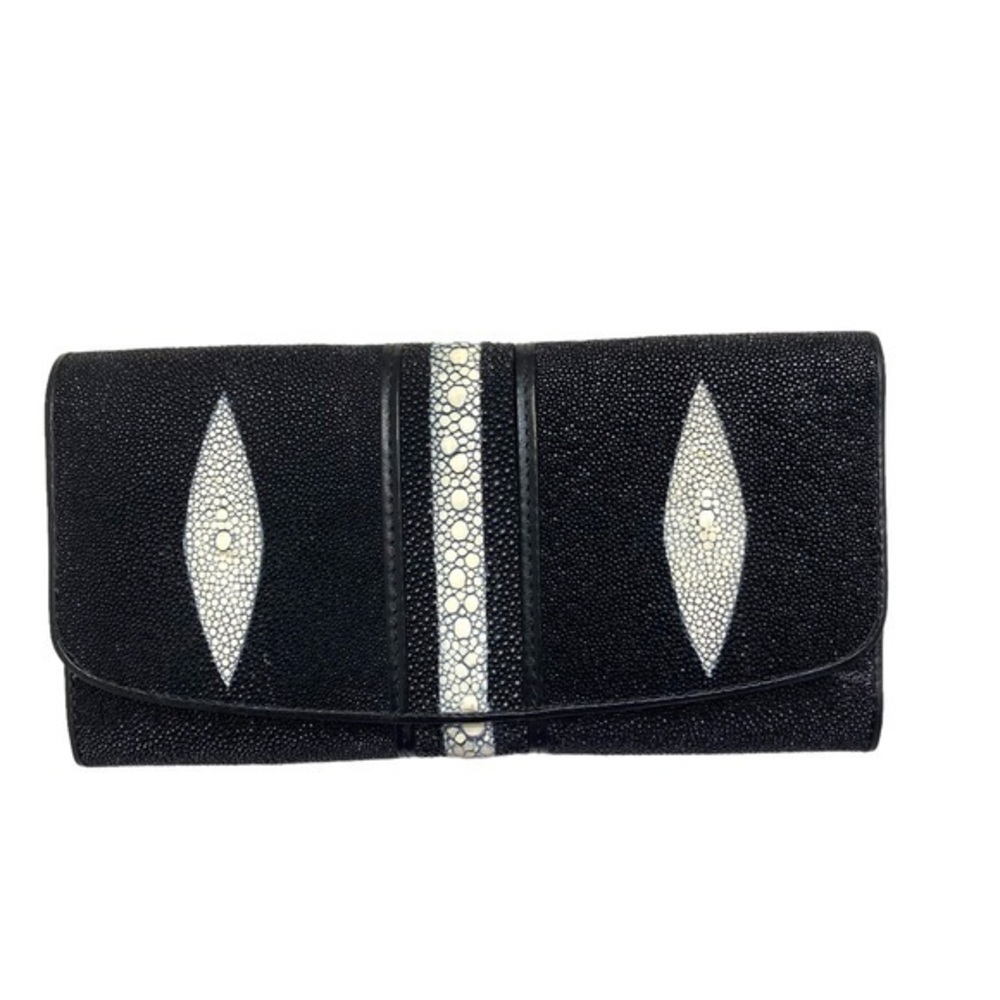Findig genuine stingray leather wallet new without tags